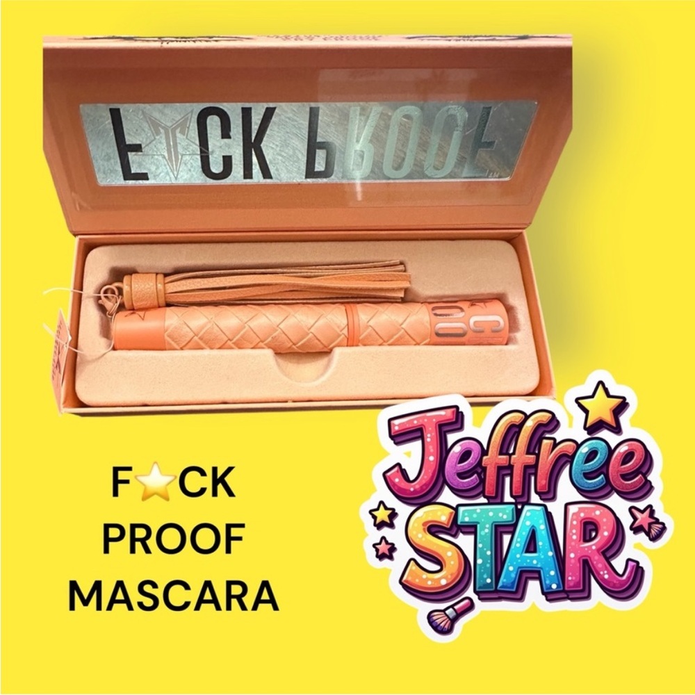 Jeffree Star F*ck Proof Coral Mascara Full Size 8ml New/SEALED - Picture 2 of 10
